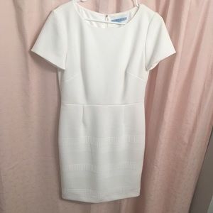 Antonio Milani White Sheath Dress